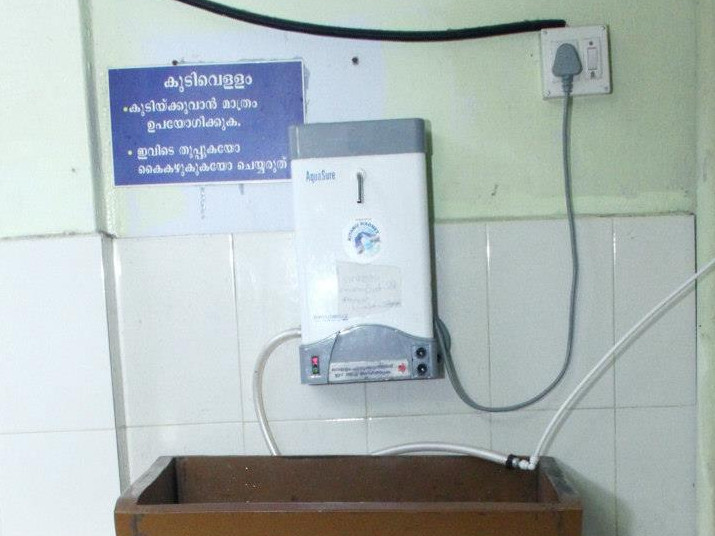 basic charitable trust activity at ich for water purifiers